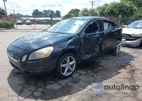 2012 Volvo S60 T5 from USA, damaged, VIN YV1622FS4C2038410